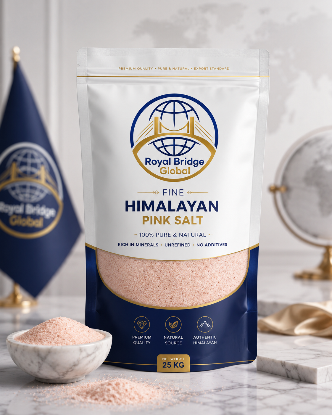 Fine Himalayan Pink Salt from Pakistan